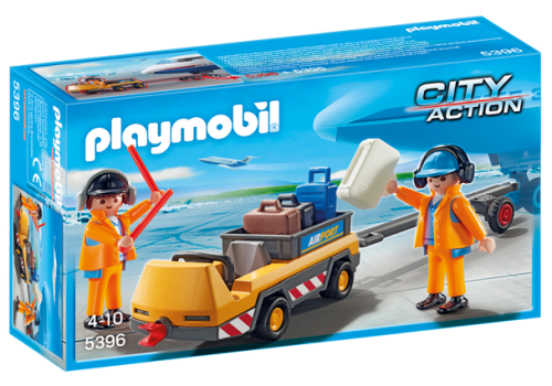 PLAYMOBIL 5396 Holownik samolotu z kontrolerem ruchu lotniczego