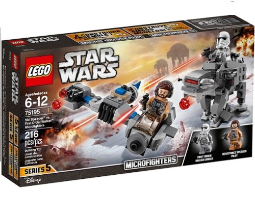  LEGO® 75193 Star Wars Ski Speeder™ kontra Maszyna krocząca