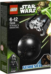 LEGO 75008 Star Wars TIE Bomber i pole asteroid