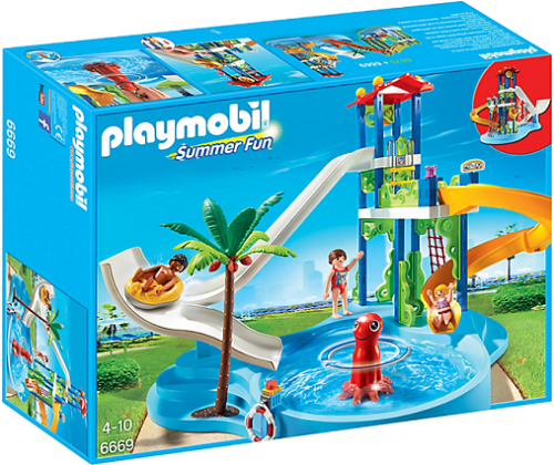 PLAYMOBIL 6669 Aqua Park ze zjeżdżalnią