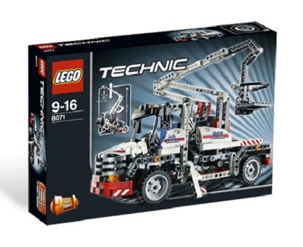 LEGO Technic 8071 Ciężarówka z przenośną skrzynią