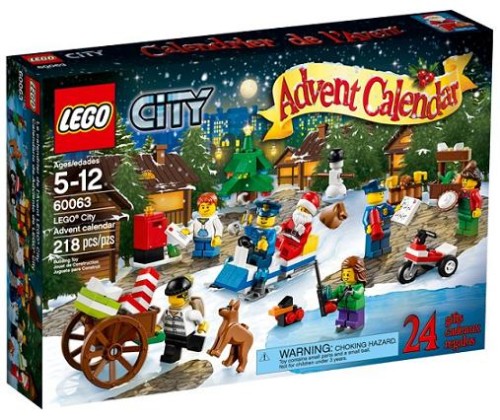 LEGO 60063 City Kalendarz Adwentowy