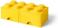 LEGO ® Pojemnik 8 Żółta Szufladka