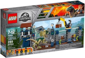 LEGO ® 75931 Jurassic World Atak Dilofozaura na posterunek