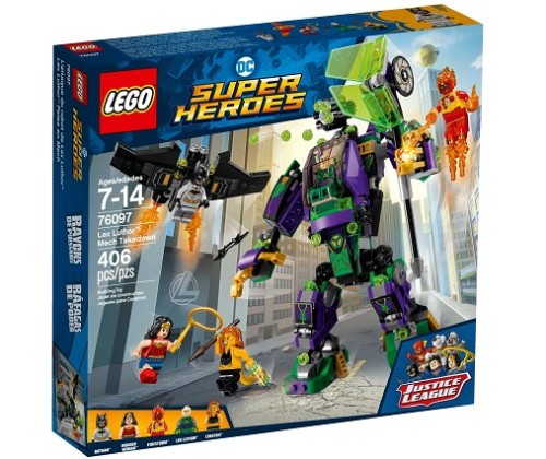 LEGO ® 76097 Starcie z mechem Lexa Luthora