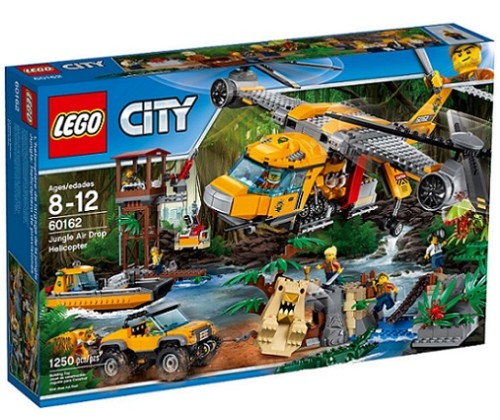 LEGO 60162 City Helikopter w Dżungli