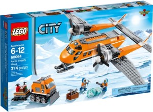 LEGO 60064 City Atktyczny samolot dostawczy
