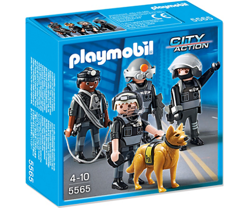 PLAYMOBIL 5565 Grupa oddziału specjalnego