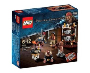 LEGO 4191 Pirates of the Caribbean Kajuta kapitana