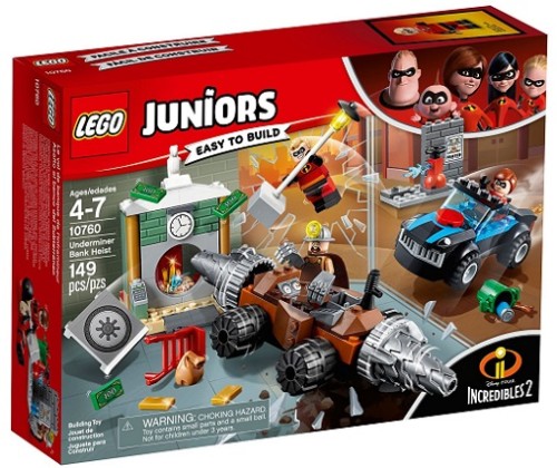 LEGO ® 10760 Juniors Napad Człowieka Szpadla na bank