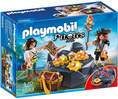 PLAYMOBIL 6683 Piracka kryjówka skarbów