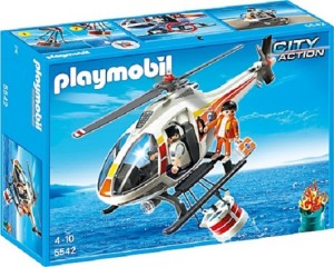 PLAYMOBIL 5542 Helikopter Strażacki