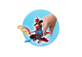 PLAYMOBIL 6835 Firebot z wyrzutnią dysków (2)