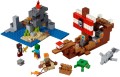 LEGO ® Minecraft 21152 Przygoda na statku pirackim
