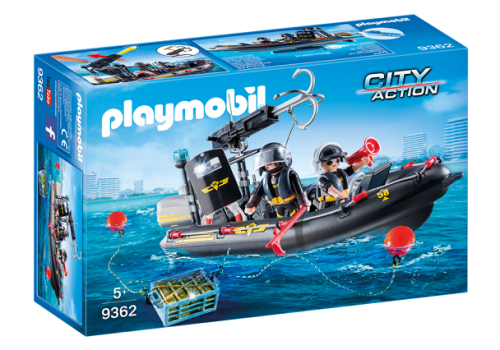 PLAYMOBIL 9362 Ponton jednostki specjalnej