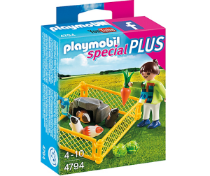 PLAYMOBIL 4794 Dziewczynka z świnkami morskimi