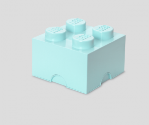 LEGO Pojemnik na klocki 4 pastelowy błękit