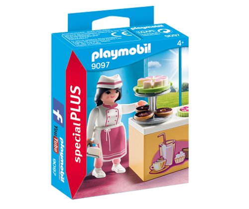 PLAYMOBIL 9097 Pani cukiernik przy ladzie