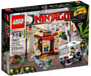 LEGO 70607 Ninjago Movie Pościg w Ninjago City