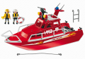 PLAYMOBIL 3128 Łódź strażacka z armatką wodną