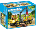  PLAYMOBIL 6813 Wóz do przewozu drewna z dźwigiem