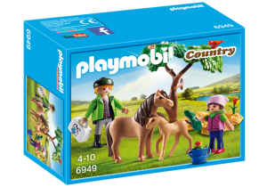 PLAYMOBIL 6949 Kucyk mama ze źrebaczkiem