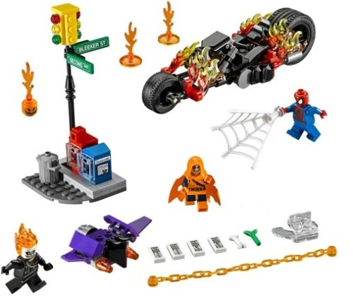 LEGO 76058 Super Heroes Spiderman Atak Upiornych Jezców