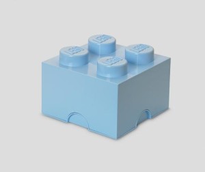 LEGO Pojemnik na klocki  4 jasnoniebieski