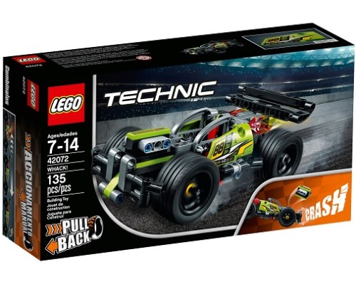 LEGO ® Technic 42072 Zielona wyścigówka