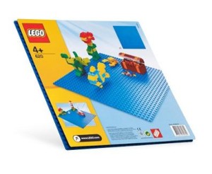 LEGO 620 Niebieska płytka budowlana