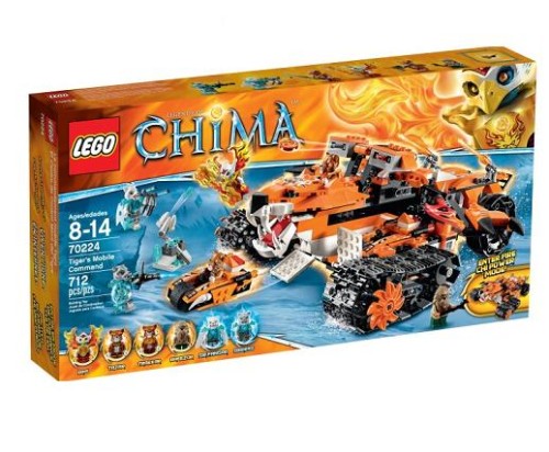 LEGO 70224 Chima Lotny oddział Tigera