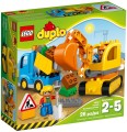 10812 Duplo Ciężarówka i koparka