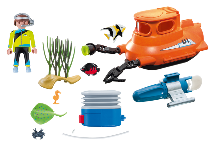 PLAYMOBIL 9234 Łódź podwodna z silnikiem