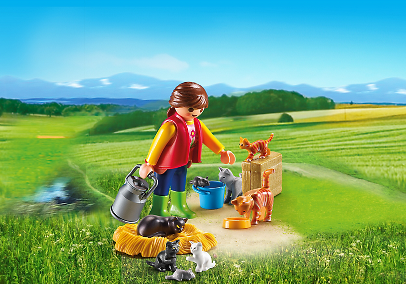 PLAYMOBIL 6139 Rodzina kotów