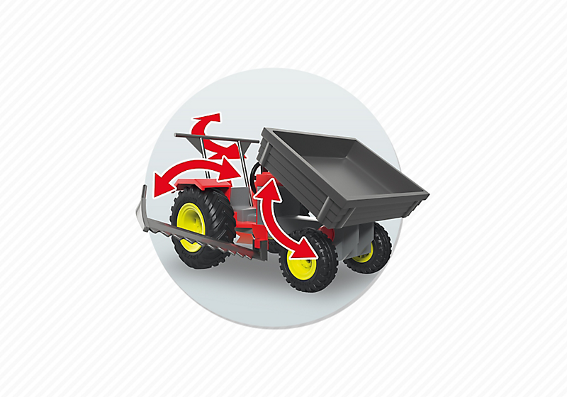 PLAYMOBIL 6131 Traktor ogrodniczy