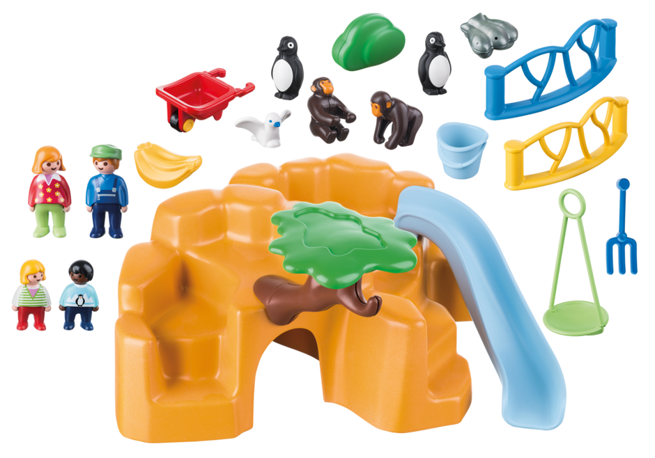 PLAYMOBIL 9377 ZOO 123