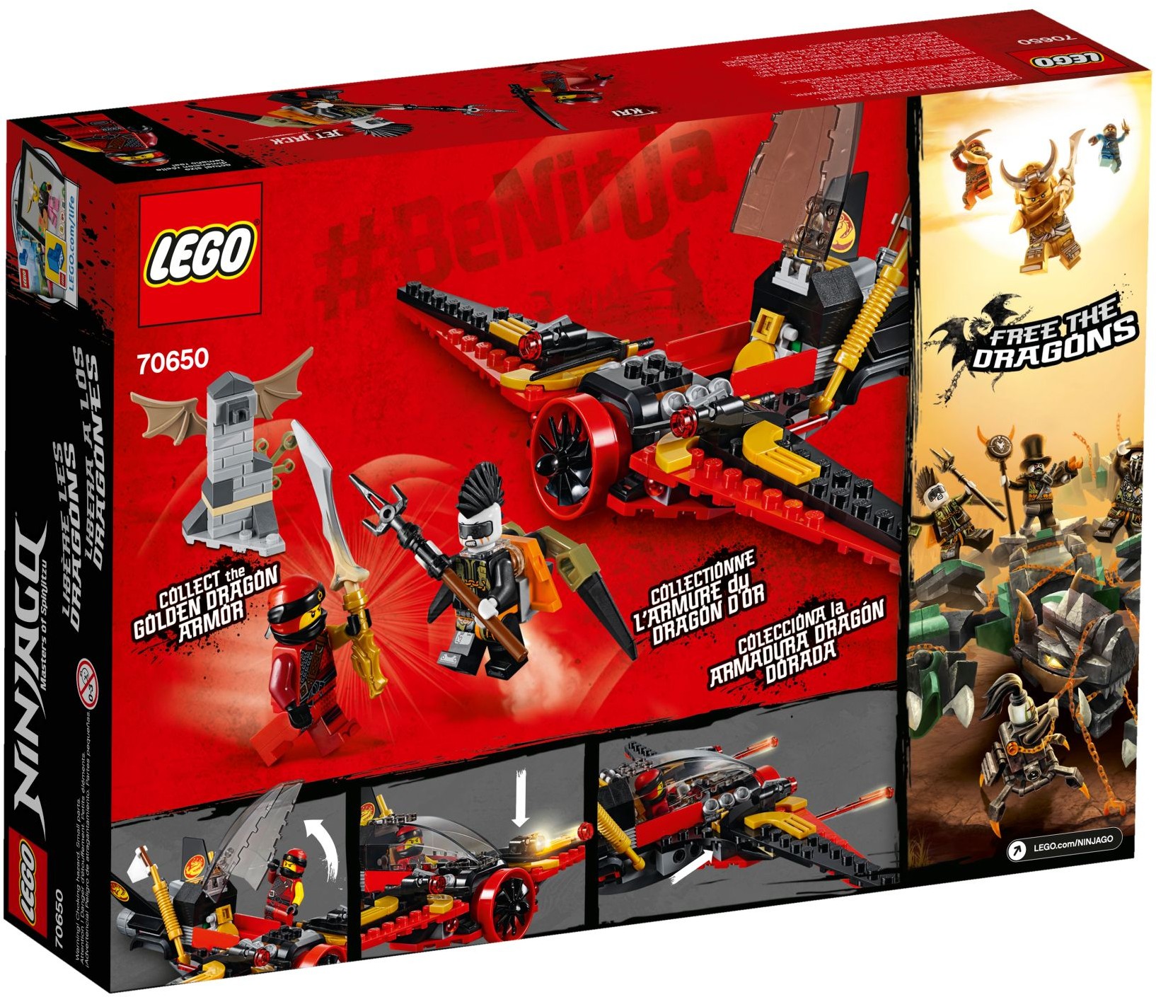 LEGO ® Ninjago 70650 Skrzydło przeznaczenia