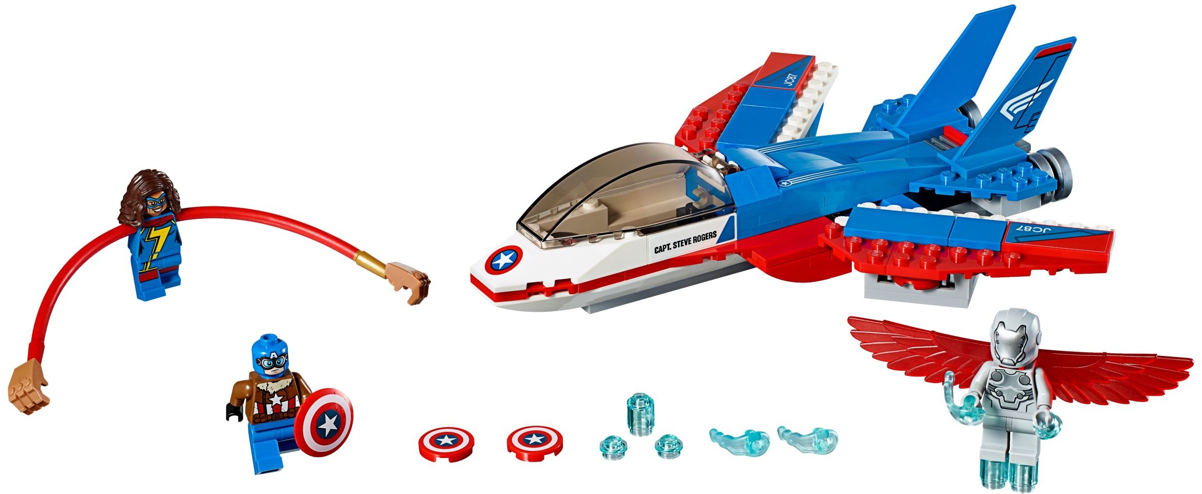 LEGO 76076 Super Heroes Odrzutowiec