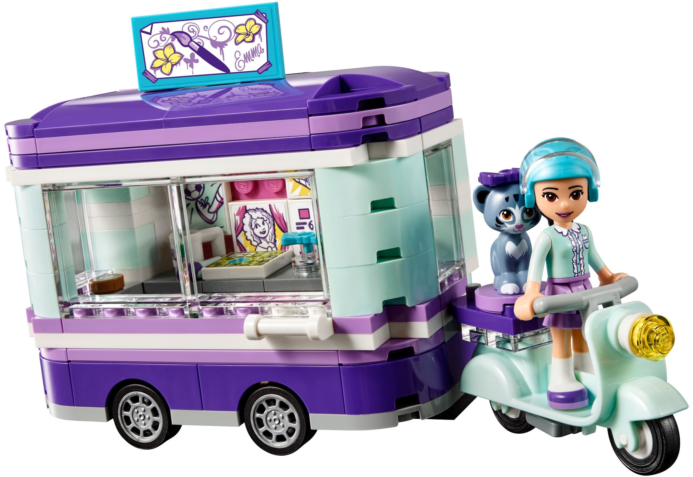 LEGO® 41332 Stoisko z rysunkami Emmy