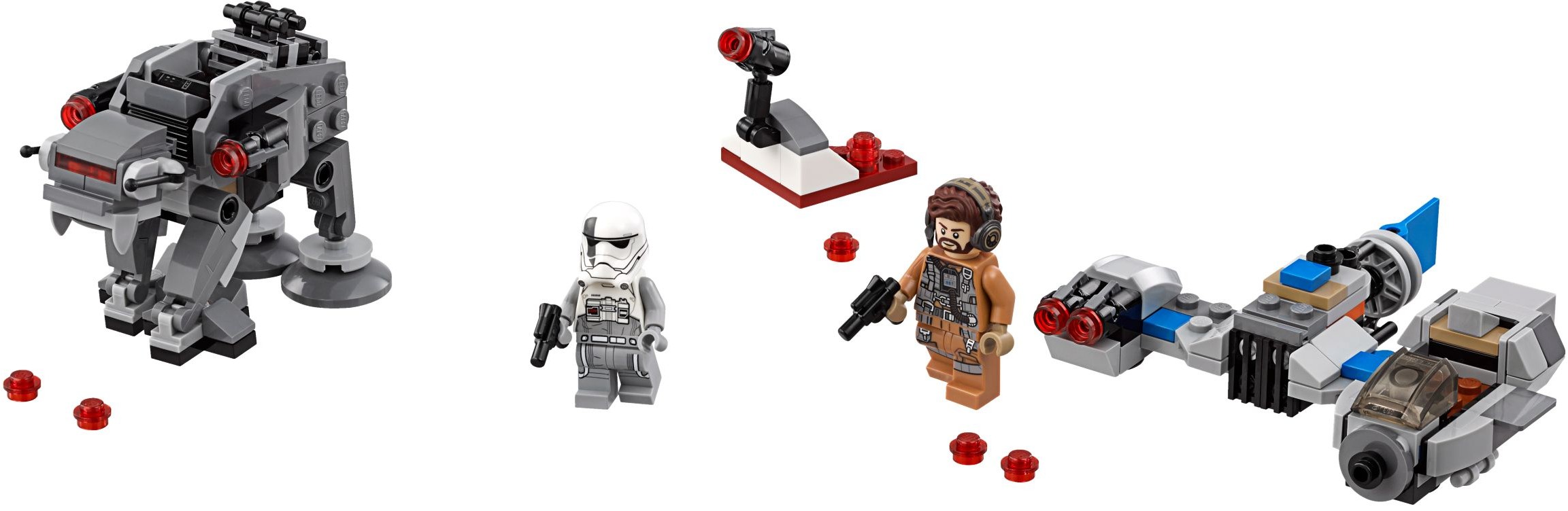 LEGO® 75193 Star Wars Ski Speeder™ kontra Maszyna krocząca