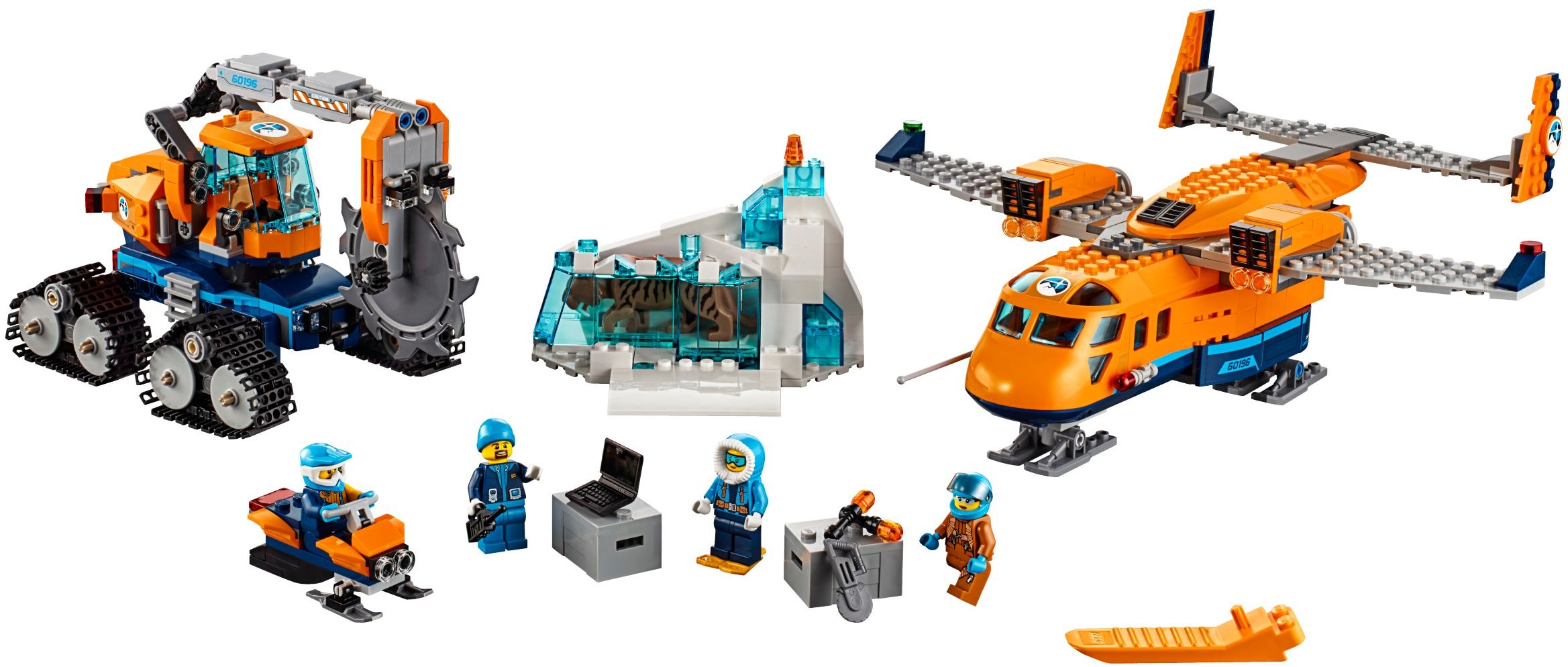 LEGO ® 60196 Arktyczny samolot dostawczy