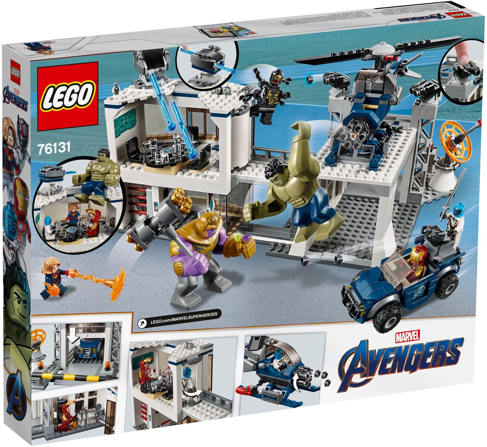LEGO ® 76131 Bitwa w kwaterze Avengersów