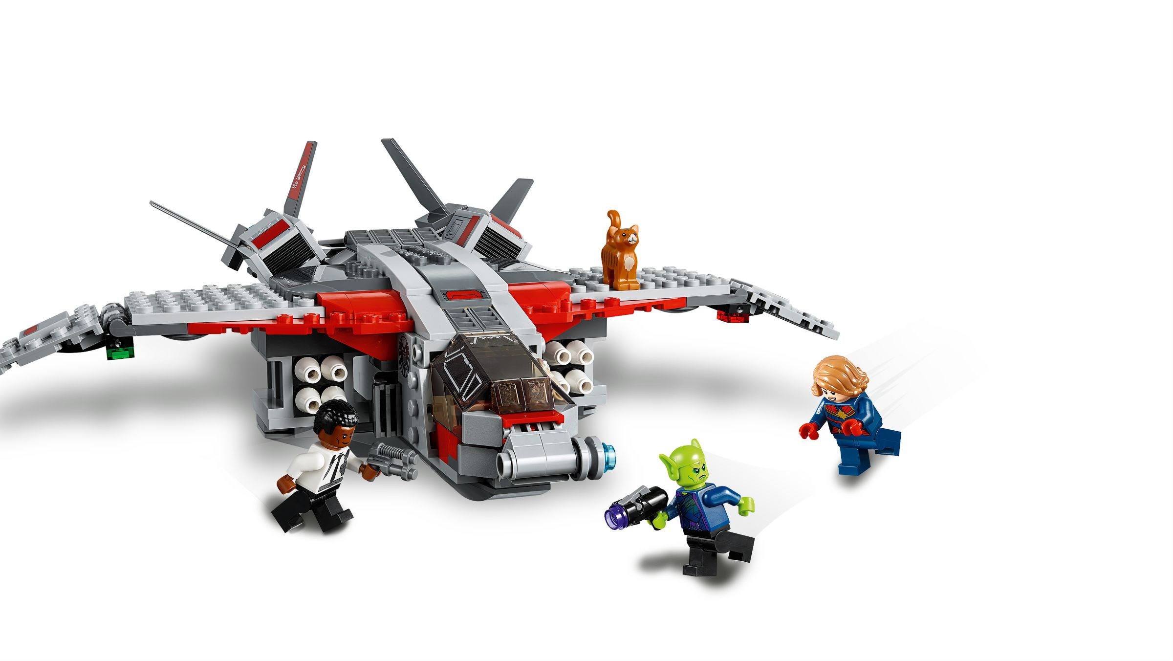 LEGO ® 76127 Kapitan Marvel i atak Skrullo