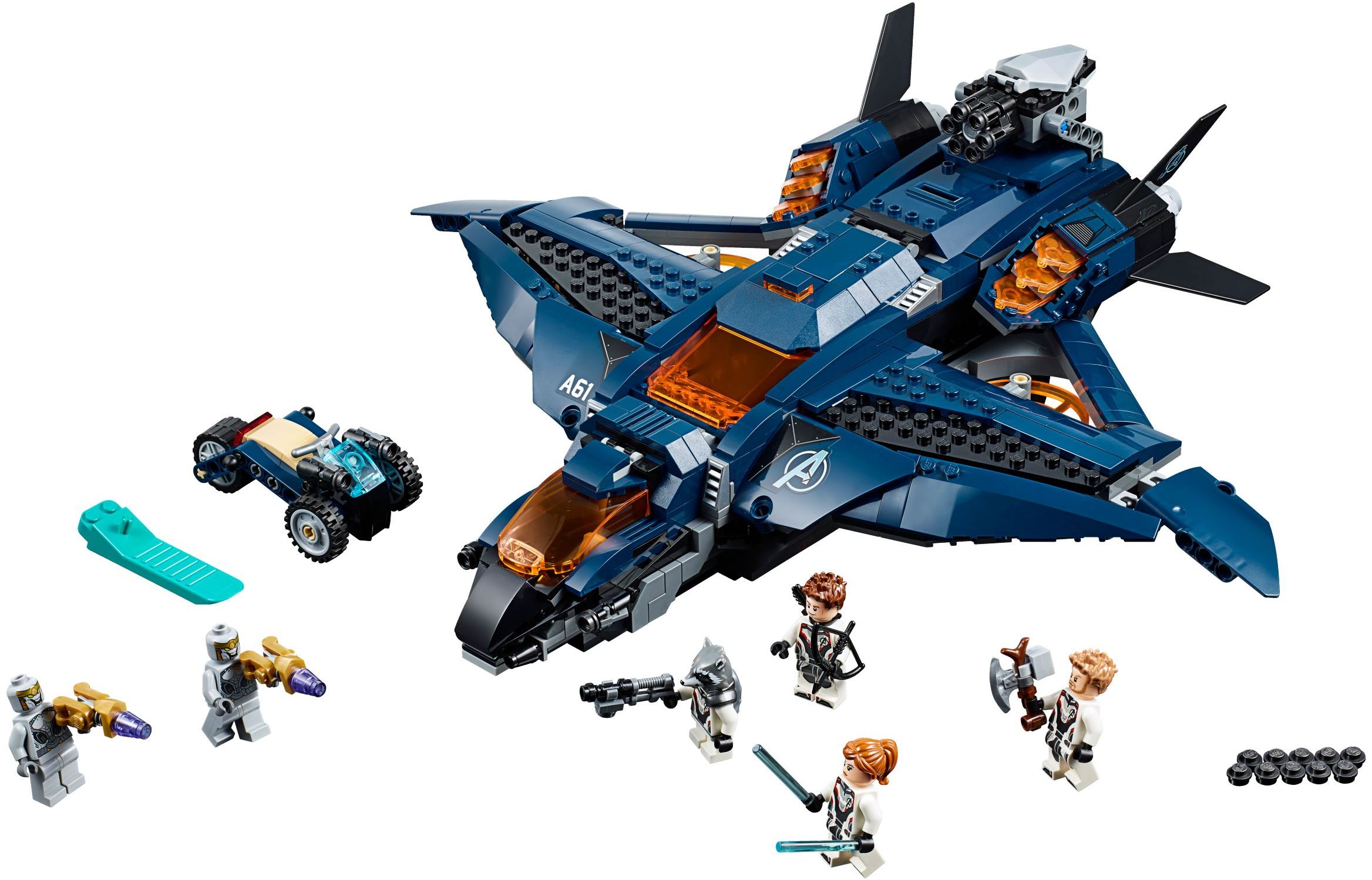 LEGO ® 76126 Wspaniały Quinjet Avengersów