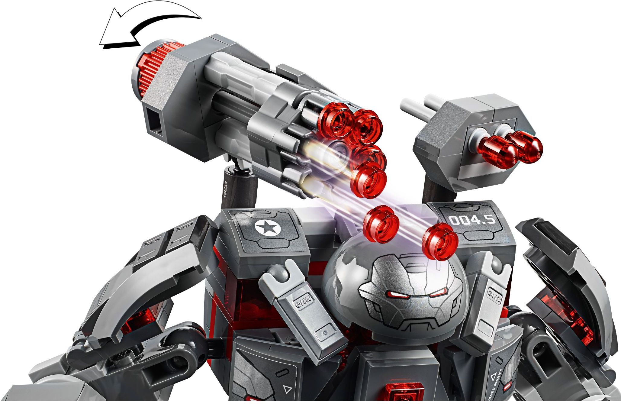 LEGO ® 76124 Pogromca War Machine