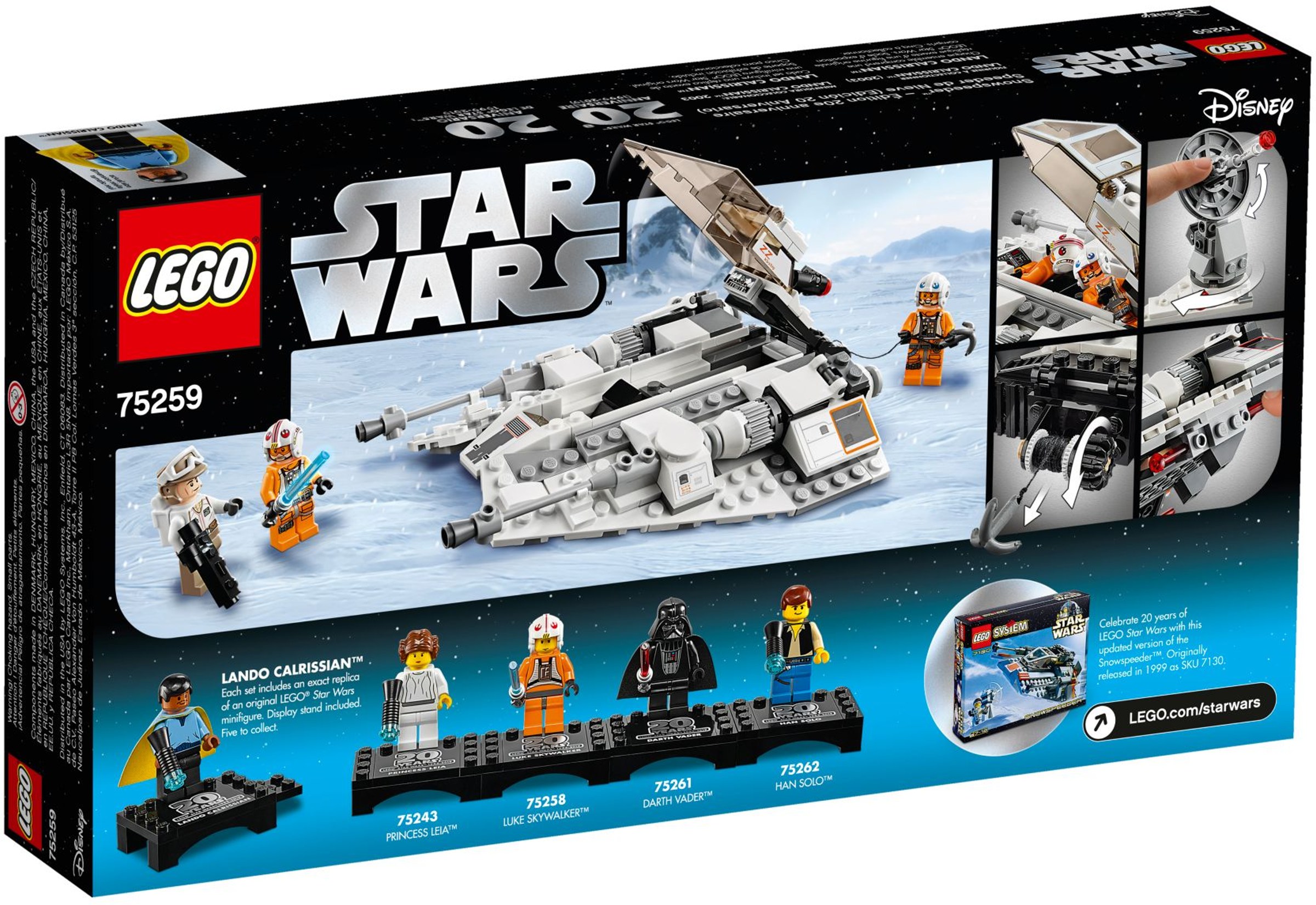 LEGO ® 75259 Śmigacz śnieżny - Edycja Rocznicowa
