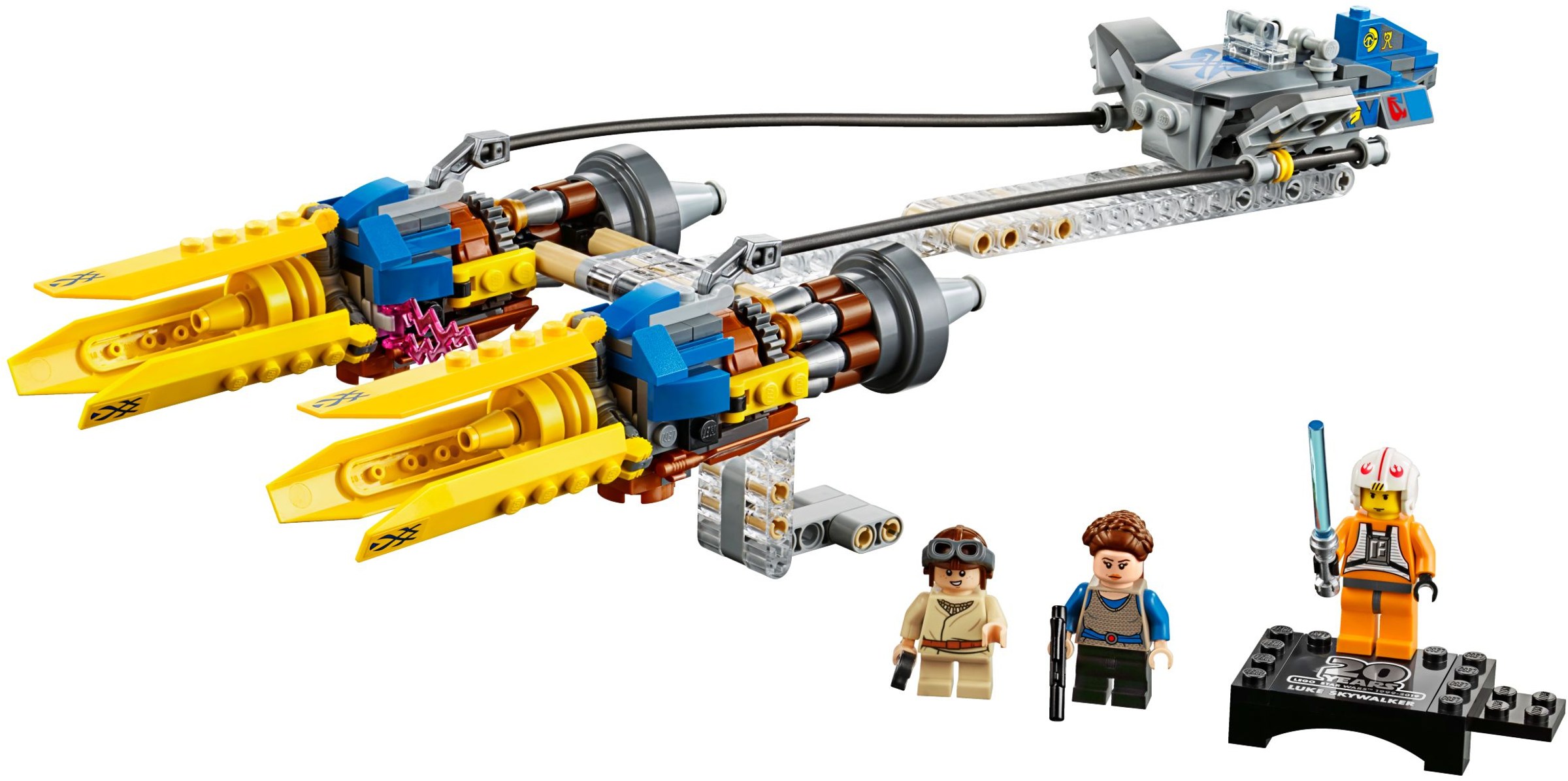 LEGO ® 75258 Ścigacz Anakina - Edycja rocznicowa