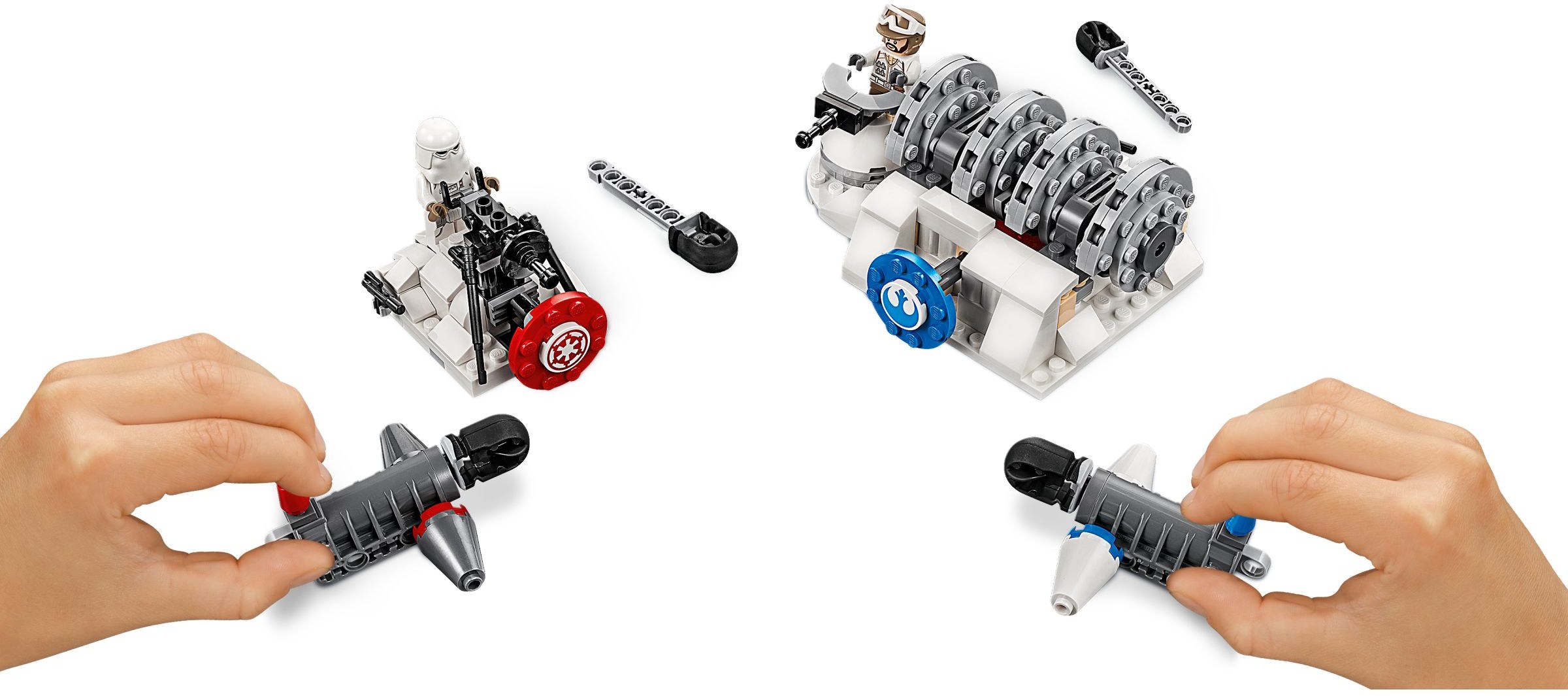 LEGO ® 75239 Atak na generator na Hot