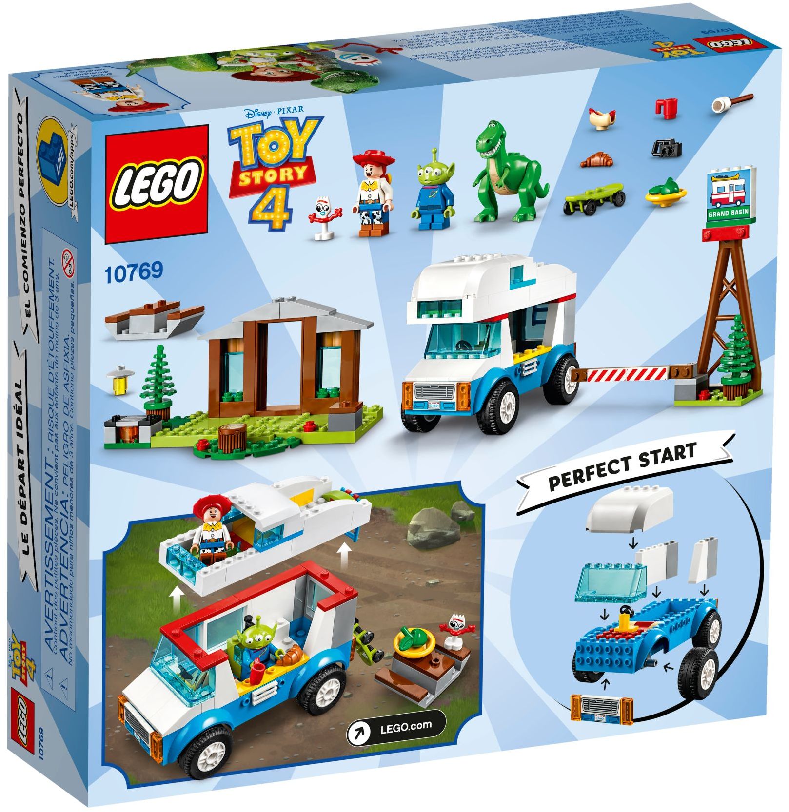 LEGO ® 10769 Juniors Wakacje w kamperze