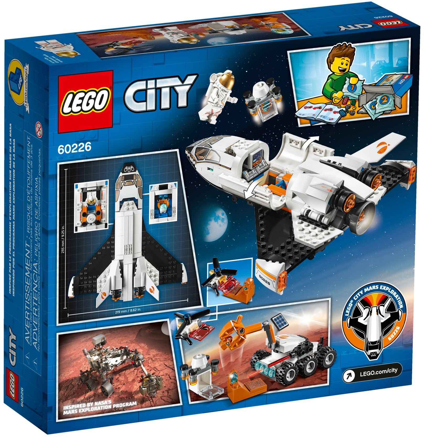 LEGO ® 60226 Wyprawa badawcza na Marsa